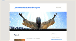 Desktop Screenshot of lesevangiles.net